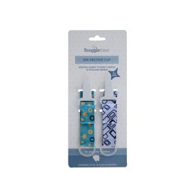 Snuggletime Pacifier Clip 2 Pack Assorted Standard