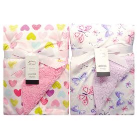 Mothers Choice Furline Blanket - Girl