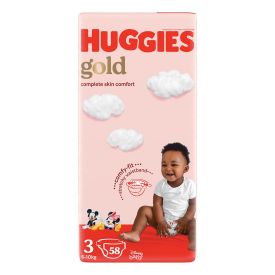 Huggies Gold Value Pack Size 3 58's - 440112