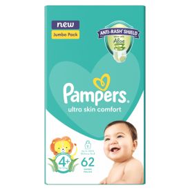 Pampers Active Baby Size 4+ Jp - 62's - 47109