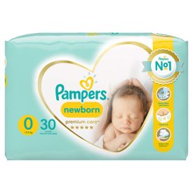 Pampers Premium Care Size 0 Cp - 30's - 118143