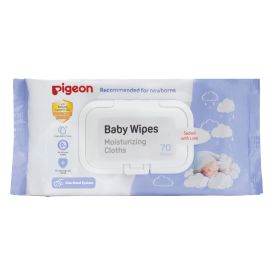 Pigeon Lanolin Wipes 70 S