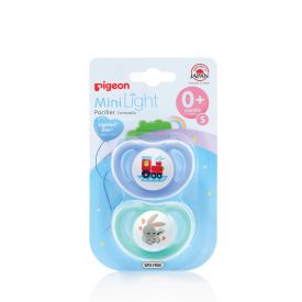 Pigeon MiniLight™ Pacifier2 Piece