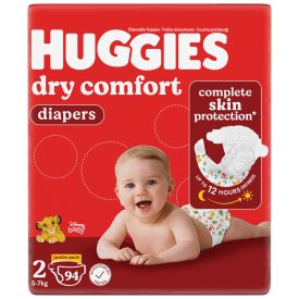 Huggies Dry Comfort Newbaby Jumbo Pack Size 2 94 - 282991