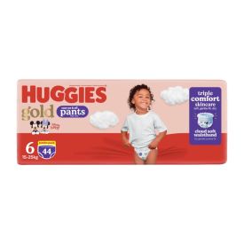 Huggies Gold Pants Jumbo Pack 44's  Size 6