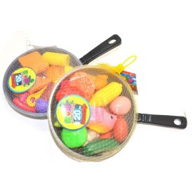 Ideal Toys Food Set with Pan Assorted