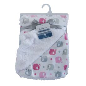 Snuggle Time Sherpa Blanket Elephant - 324724002