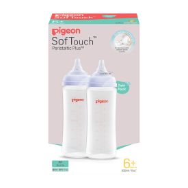 Pigeon Twin Pack Softouch 3 Bottle 330ml Medium