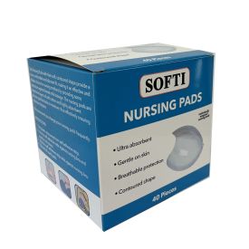 Softi Breast Pad 130mm 40 Pieces