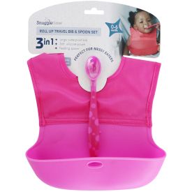 Snuggletime Roll Up Bib & Spoon