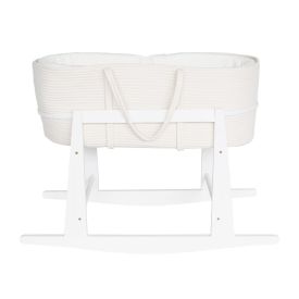 Snuggletime Cotton Rope Moses Basket and Stand - 438078