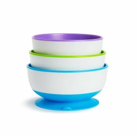 Munch Stay Put Suction Bowls - 3 Piece Pgb - 438212