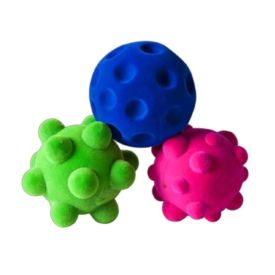 Rubbabu 5Cm Mini Sensory Balls - 3 Pack - 323746