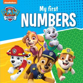 Paw Patrol Board Book Numbers 8 Pages